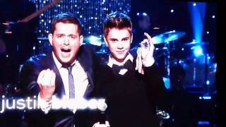 Feliz Navidad  Thalia amp Michael Buble Christmas special NBC dic 6 [upl. by Gilroy]