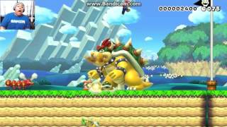 Dashiegames Worst fail in Super Mario Maker History [upl. by Ycnaf]