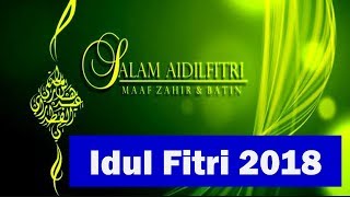 Idul Fitri 2018  Hari Jum’at 15 Juni 2018  Sidang Istbat Penentuan 1 Syawal 1439 [upl. by Uziel341]