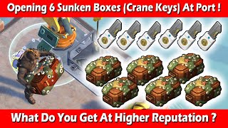 Opening 6 Sunken Boxes Crane Keys At High Genesis Reputation Level  Last Day On Earth Survival [upl. by Teferi]