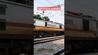 SARVODAYA EXPRESS  GANDHIDHAM  KATRA indianrailways [upl. by Mayer413]