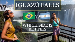 Iguazu Falls Argentina and Brazil Which side is better [upl. by Swehttam]