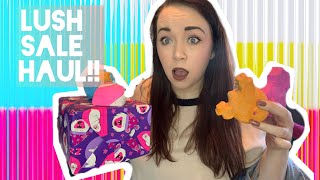 LUSH HAD ANOTHER SALE  LUSH HAUL [upl. by Annaear173]