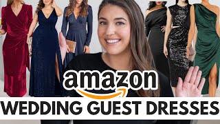 Amazon Must Have Wedding Guest Dresses ❄️ [upl. by Aned]