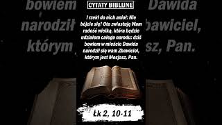 Cytat z Biblii  I rzekł do nich anioł Nie bójcie się [upl. by Howlend965]