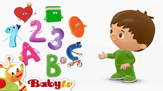 Charlie amp angielski alfabet cyferki i kształty  Codziennie w BabyTV [upl. by Tsenre811]