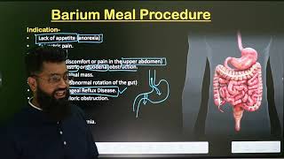 Barium Meal Procedure  Part 1  In Hindi  Radiology Procedure [upl. by Vanzant]