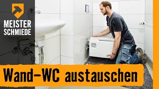 WandWC austauschen  HORNBACH Meisterschmiede [upl. by Aihsei268]