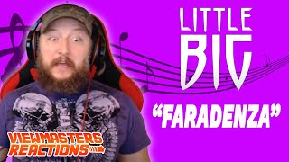 LITTLE BIG FARADENZA OFFICIAL MUSIC VIDEO REACTION [upl. by Hobie]