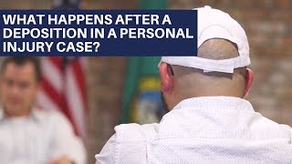 What happens after a deposition in a personal injury case  Washington DUI Lawyers [upl. by Bradski]