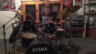 Rock Stark George Harrison quotWahWahquot Drum Cover [upl. by Tobin]