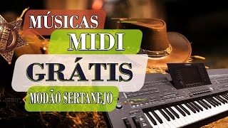 MIDI Grátis Só Modão [upl. by Paine]