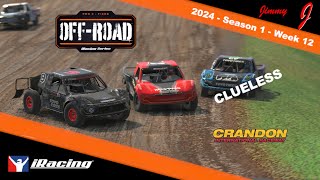 Pro 4 Truck  Crandon Full Course  iRacing OffRoad [upl. by Rubia]