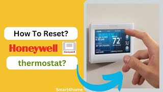 How to reset your Honeywell thermostat  How To Fix a Blank Honeywell Thermostat [upl. by Wohlen]