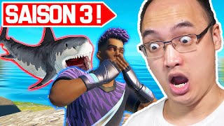 CE REQUIN MA MANGÉ DANS LA NOUVELLE SAISON 3 SUR FORTNITE [upl. by Etselec665]