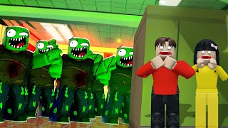 Yuta Dan Mio Terdampar Dipulau Zombie  ROBLOX [upl. by Onidranreb]