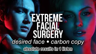 ❗ABSOLUTE RESULT IN 1 LISTEN STRONGEST DESIRED FACE  FACE CARBON COPY SUBLIMINAL EVER [upl. by Niawat]