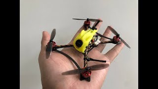 FullSpeed Toothpick FPV Drone garage flight 3S 300mAh [upl. by Tatman]