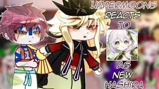 Uppermoons Reacts To Nahida as New HashiraGCRV [upl. by Enneles513]