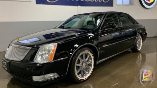 SOLD 2007 Cadillac DTS Vintage Edition for sale at Specialty Motor Cars 74k miles Triple Black [upl. by Zigmund40]