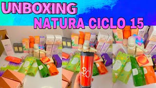 UNBOXING NATURA CICLO 15 2024 ARGENTINA [upl. by Xirdnek550]