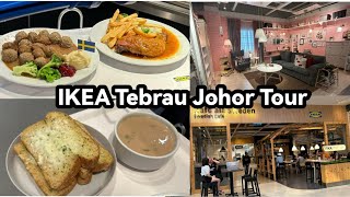 IKEA Tebrau Johor Tour amp IKEA Restaurant Food Hunt  How to Get there [upl. by Tyrrell975]