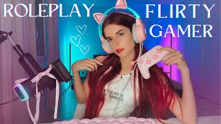 ASMR Gamer Friend Starts Flirting With You ROLEPLAY Personal Attention [upl. by Inatsed836]