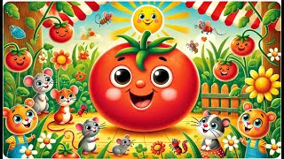 आहा टमाटर  Aaha Tamatar Bade Mazedar  Nursery Rhymes Kids Song in Hindi Rhymes mychildrenworld [upl. by Canty134]