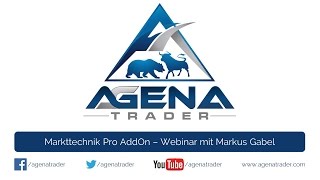 Markttechnik Professional AddOn Webinar mit Markus Gabel [upl. by Narmak]