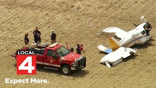 1 killed in Washtenaw County flight school plane crash [upl. by Martres71]