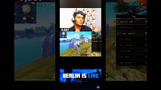 BERLIN REACTION ON MY AWM  freefirehighlights freefire foryoubage foryou [upl. by Suixela]