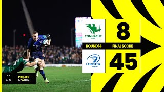 Connacht vs Leinster  Highlights from URC [upl. by Ardnekan445]