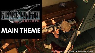 Cloud plays quotMain Theme of Final Fantasy VIIquot  Final Fantasy VII Rebirth [upl. by Odoric813]