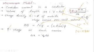 65 Microscopic Model of Current  Applied Physics [upl. by Vadnee585]