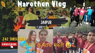 Jaipur Marathon  College Life  Hostel Life  Masti With Friends Vedanta Marathon  Winner 🏆 [upl. by Nniroc]