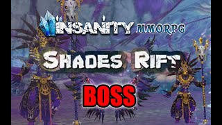 Insanity Flyff  Shade Rift Boss Priest of Shade [upl. by Frasier977]