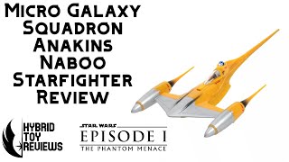 Star Wars Micro Galaxy Squadron Anakins Naboo N1 Starfighter Review Target Exclusive [upl. by Jb]