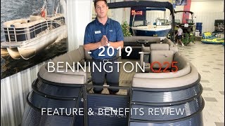 Bennington Q25  2019  Futrell Marine  Presented by Cole Slayton [upl. by Noletta706]