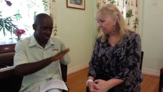 Peter Boyce chats with Elaine Overholt International Vocal Coach of the stars [upl. by Morice319]