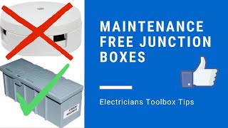 Maintenance Free Cable JunctionJoint Boxes  My Recommendation  Wago Box or Connex Box [upl. by Anhpad771]