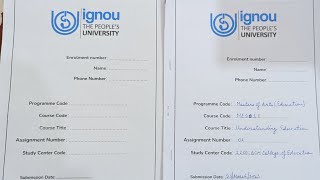 Ignou Assignment Kaise Banaye  How To Make Assignment  Ignou 2022  Political Science 2022 [upl. by Gage]