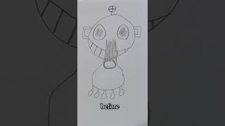 Silly Shot  Before and After shorts sketch animation [upl. by Simdars]