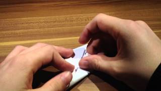 Origami Tutorial Stern aus Papier falten  Origami leicht gemacht [upl. by Jackelyn]