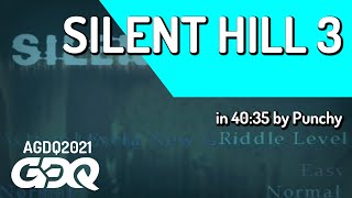 Silent Hill 3 by Punchy in 4035  Awesome Games Done Quick 2021 Online [upl. by Cilo]