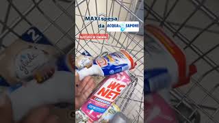 MAXI SPESA DA ACQUA amp SAPONE😲🛍svuotalaspesa acquaesapone detersivi haul [upl. by Jezebel]