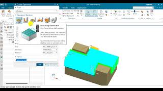 Floor amp Wall siemens mechanicaldesign nxcam siemensnx millpanner nxcad vmc cncprogram nx [upl. by Nodanrb618]