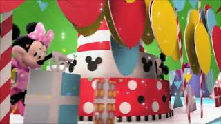 Disney Junior UKEurope  Mickey And Minnie Birthday Ident 2013 [upl. by Nolahs]