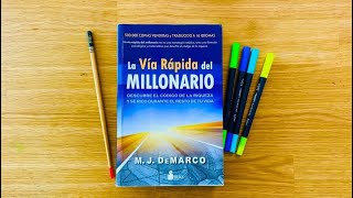 Resumen libro quotLa Vía Rápida del Millonarioquot MJDeMarco [upl. by Yentruoc195]