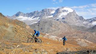 MTB  FREERIDE SUPERTRAIL  TAOU BLANC 3438 m  GRAN PARADISO  AOSTA VALLEY [upl. by Gosney]