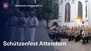 Schützenfest Attendorn  Musikverein Frenkhausen [upl. by Hoxsie]